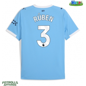 Manchester City Ruben Dias #3 Hemmatröja 2025-26 Kortärmad